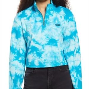 VANS - Chromoed Cloud Tie Dye Crop Pullover - S